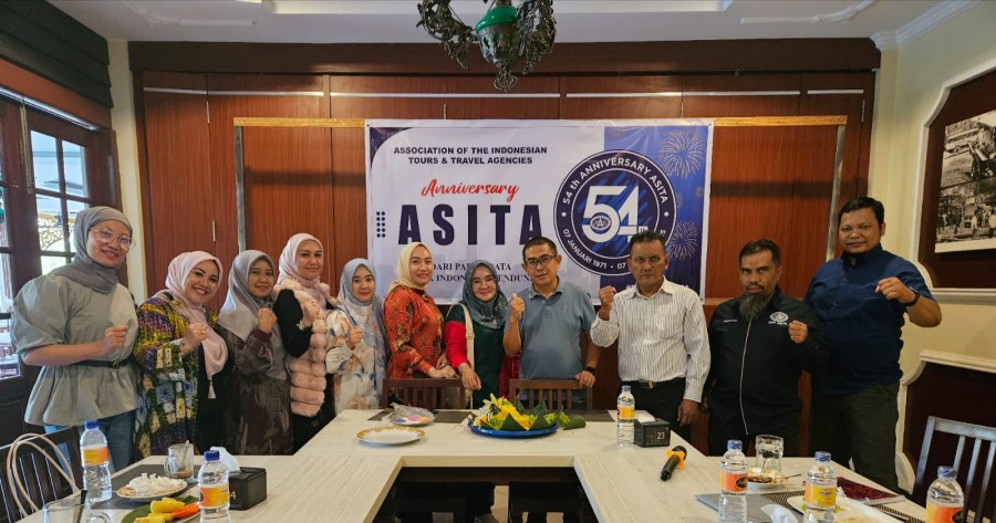 Asita Riau Komit Perkuat Sektor Pariwisata di Usia 54 Tahun