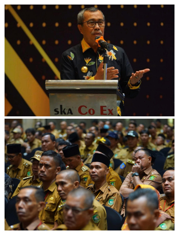 Gubri Syamsuar Buka Raker Penyelenggaraan Pemerintahan Desa se-Riau