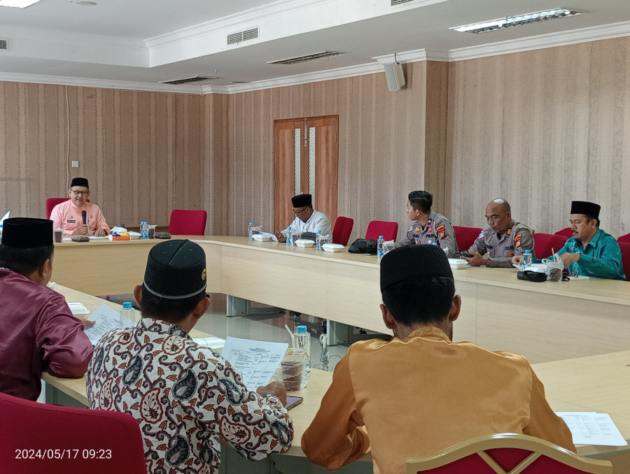 Pemkab Rohil Gelar Rapat Persiapan Keberangkatan CJH 2024