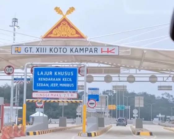 Masa Gratis Berakhir, Tol XIII Koto Kampar Segera Berbayar