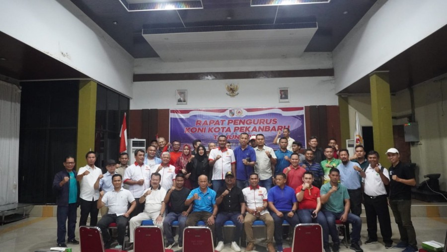 Setelah Pengurus Baru Terbentuk, KONI Pekanbaru Bakal Gelar Rapat Kerja