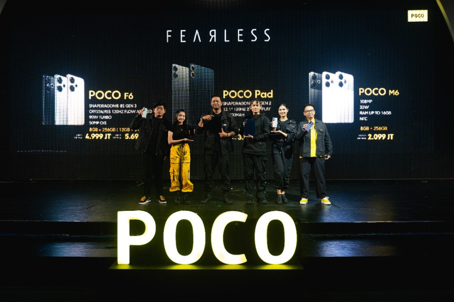POCO Rilis Pad, Tablet Pertama Berperforma Fearless di Tahun 2024