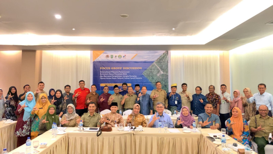 KPH Minas Tahura Gelar Sinergitas Program dengan UPT KLHK se-Riau