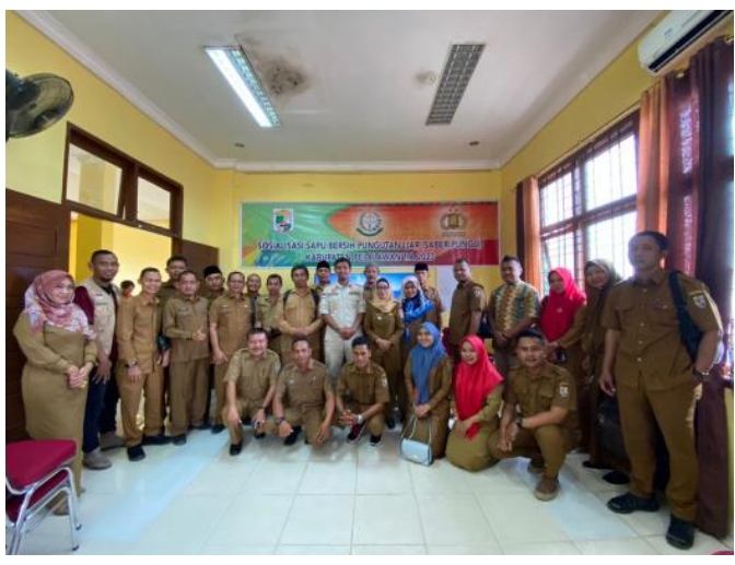 Cegah Pungutan Liar, Kejari Pelalawan  Sosialisasi Saber Pungli di Pangkalan Kuras
