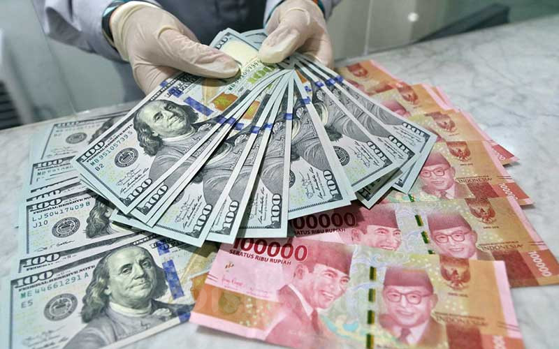 Rupiah Melemah Tipis ke Rp14.110/USD