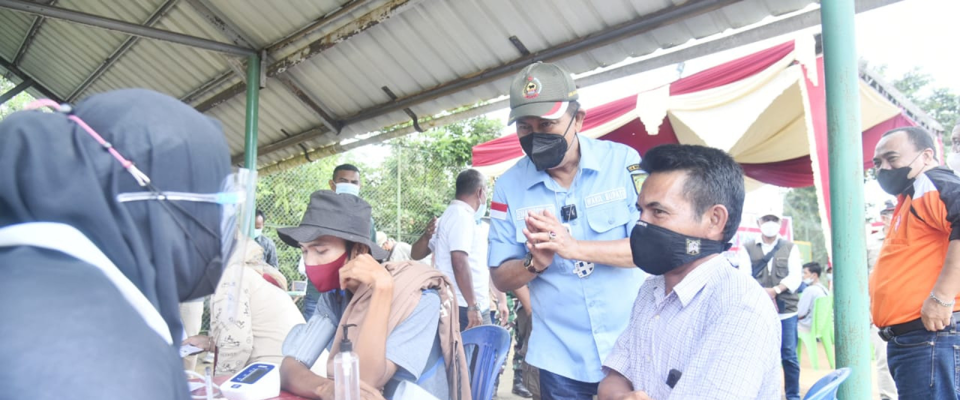 Wabup Inhil : Bagi yang Sudah Divaksin Tetap Lakukan Prokes