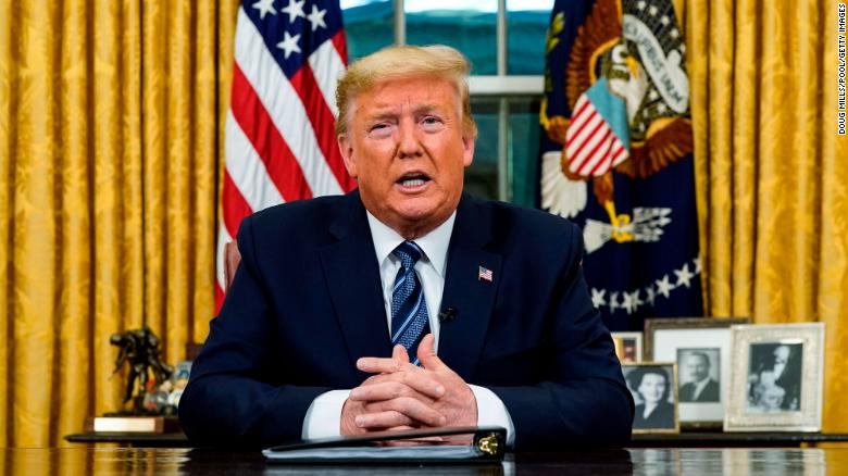 Donald Trump Umumkan AS Darurat Nasional Virus Corona