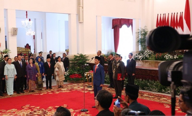 Presiden Jokowi Resmi Lantik 12 Wakil Menteri