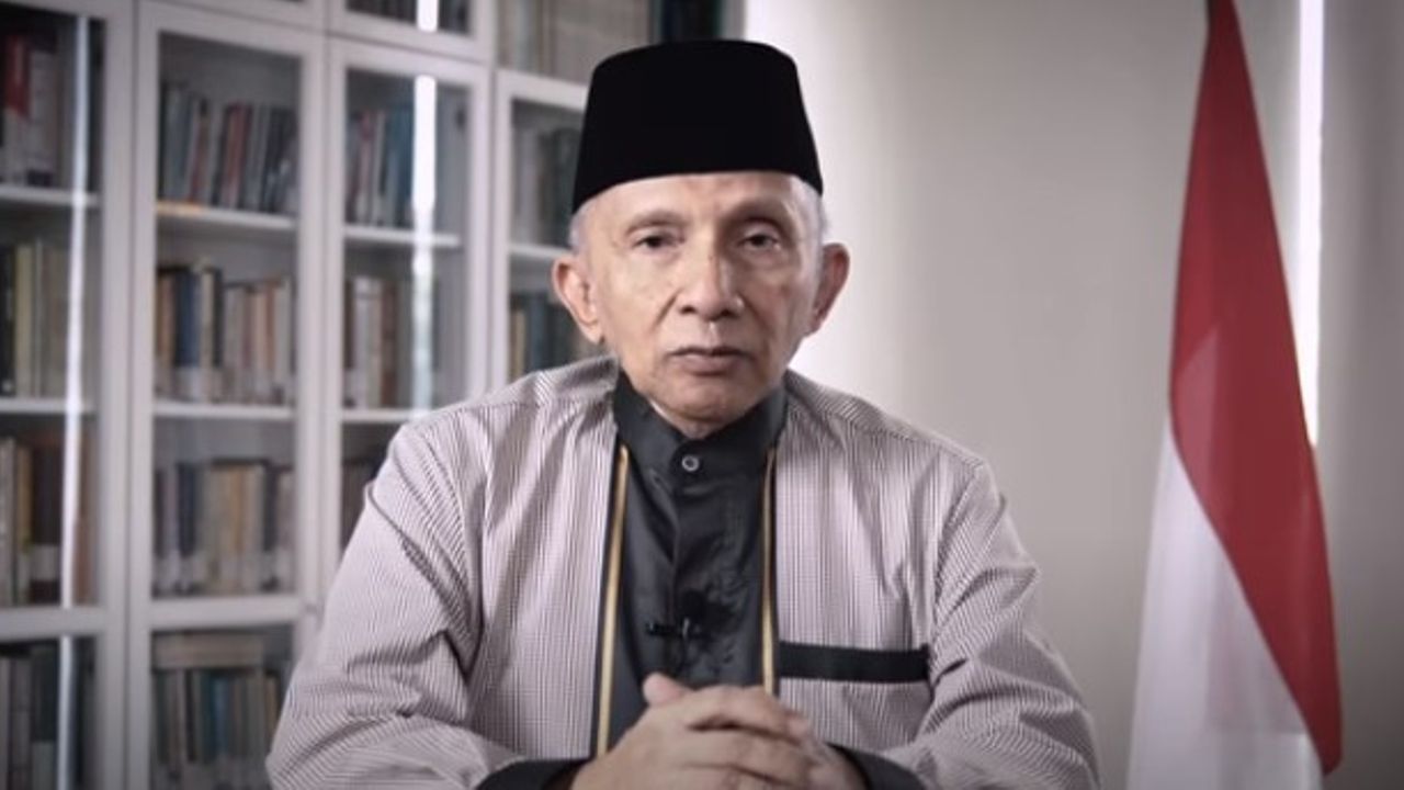 Partai Baru Amien Rais Bernama Partai Ummat