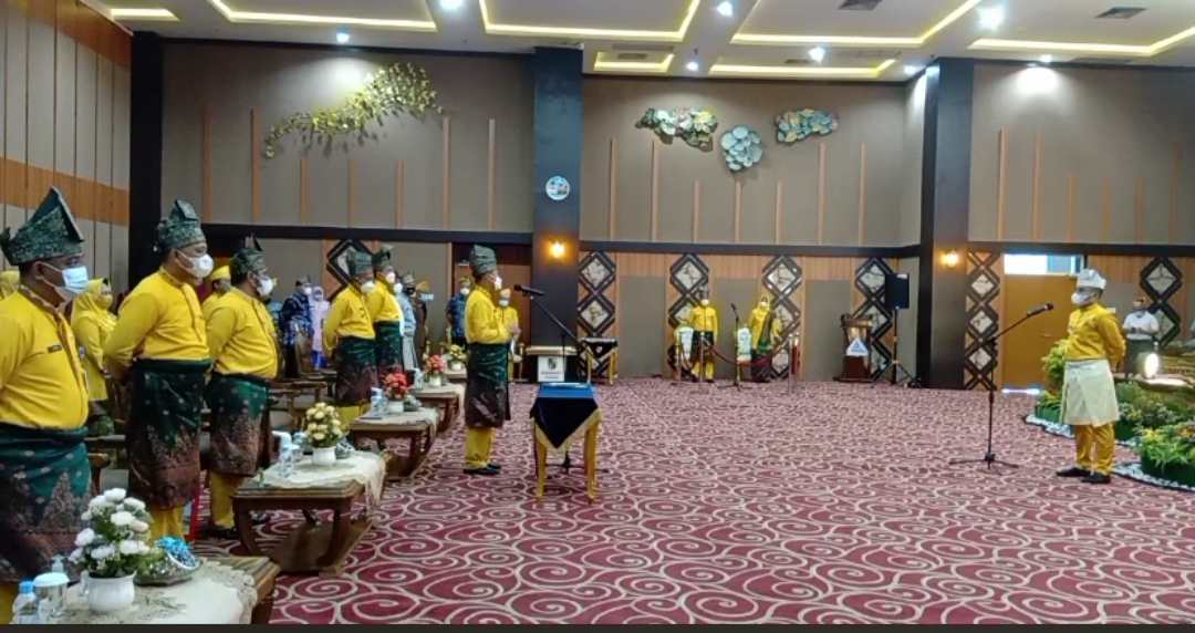 Bangkit Hadapi Pandemi, Walikota Pekanbaru Pimpin Upacara Hari Jadi ke-237