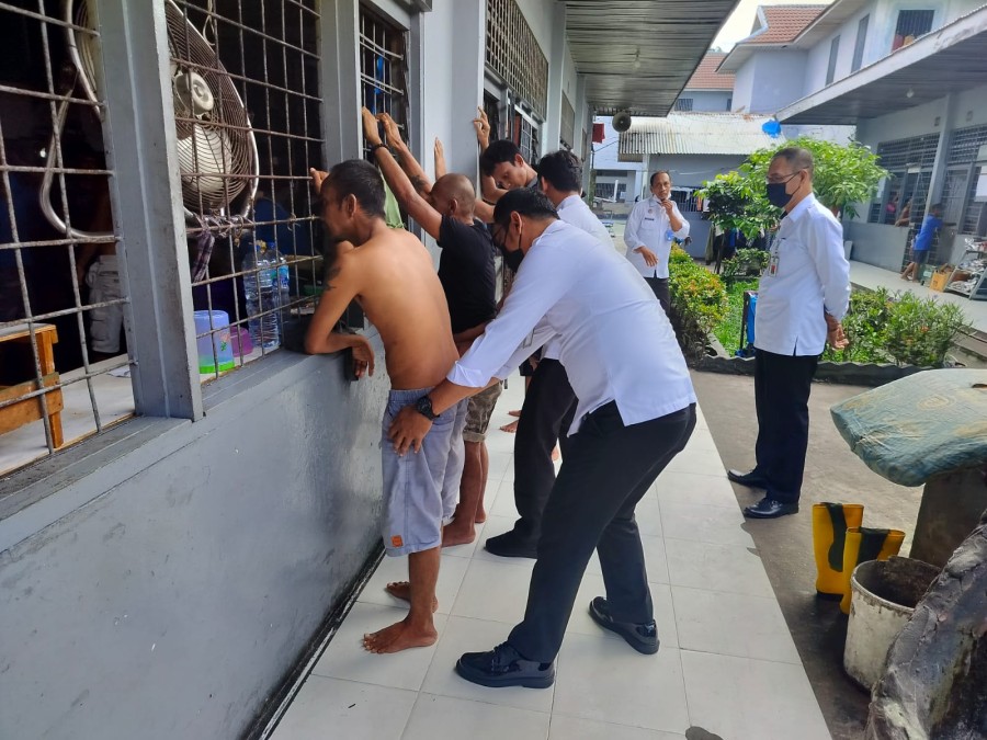 Blok Rawan Digeledah, Lapas Bengkalis Sita Barang Terlarang dari Kamar Napi