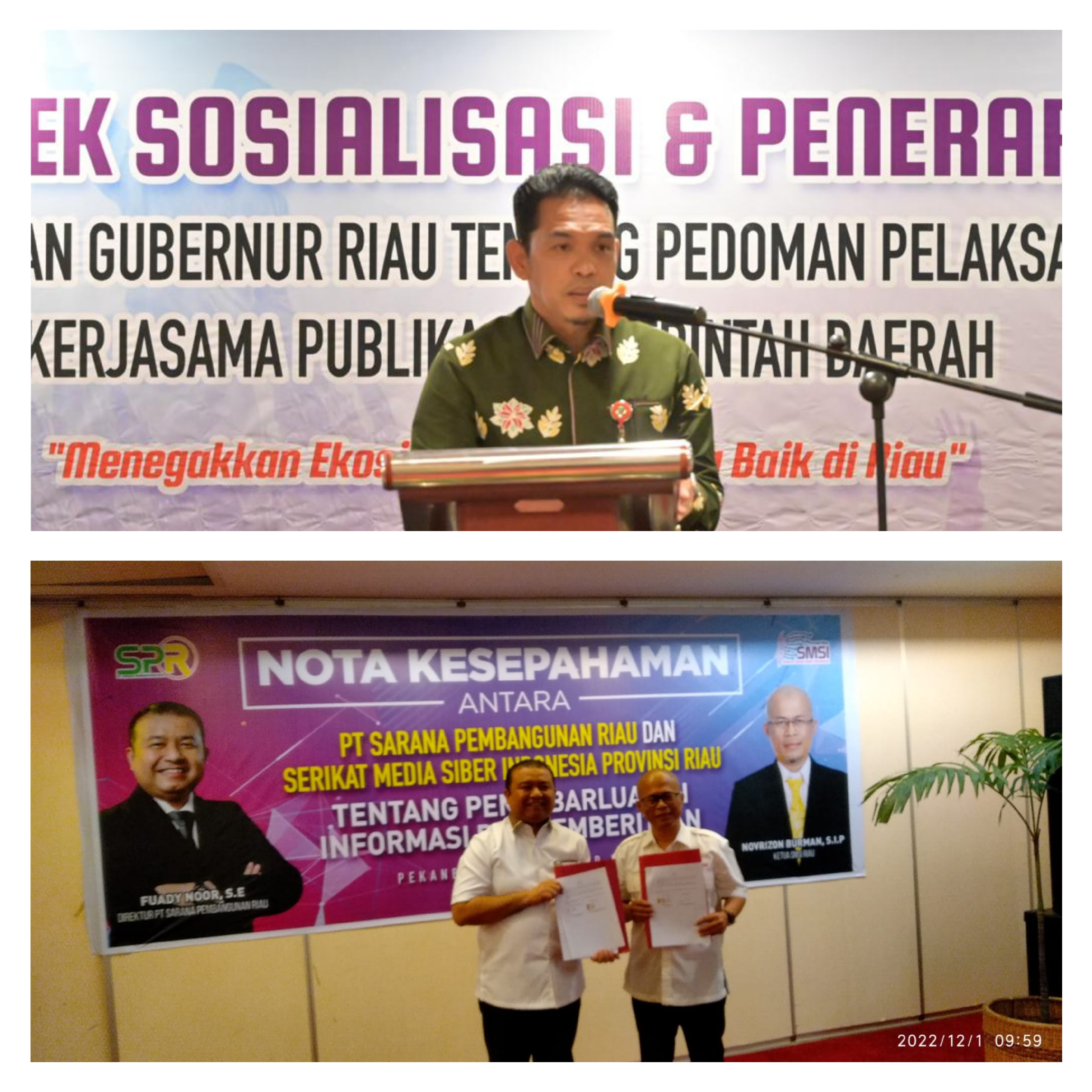 Kadis Kominfo Riau : Pergub 19 untuk Menciptakan Ekosistem Media yang Baik