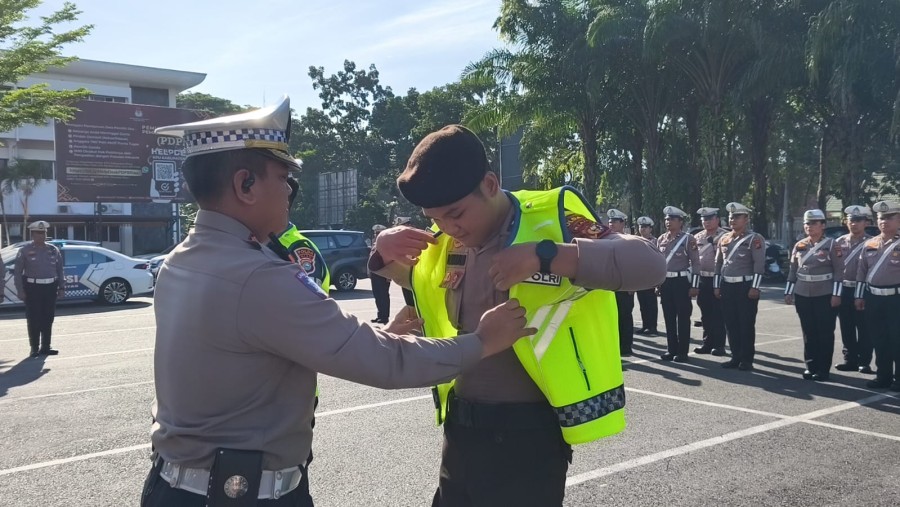 Urai Kemacetan Pekanbaru, Ditlantas Polda Riau Gelar Patroli Gabungan