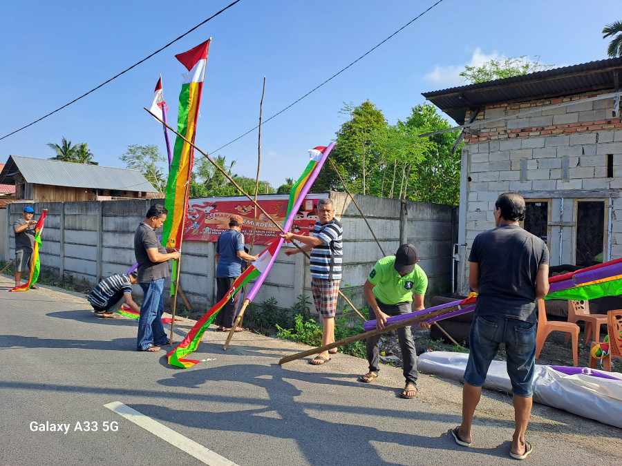 Sambut HUT RI ke-79, Warga Pematang Kapau Gelar Berbagai Kegiatan