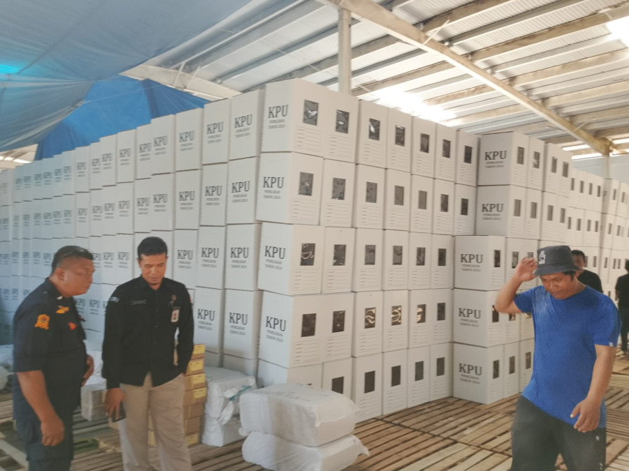 KPU Kota Pekanbaru Terima Logistik Pelaksanaan Pilkada 2024