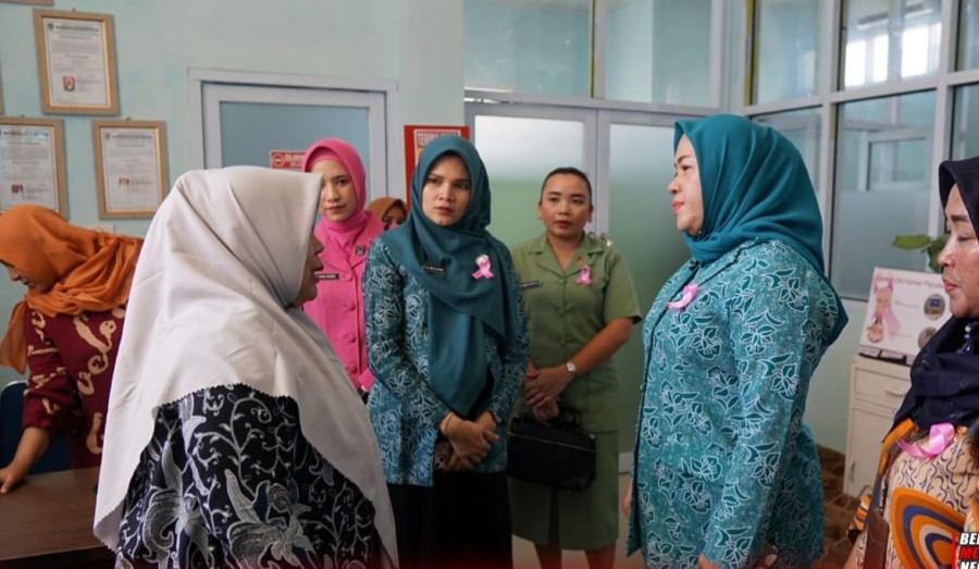 PKK Rokan Hulu Dorong Deteksi Dini Kanker Serviks Lewat IVA Tes di HKG ke-53
