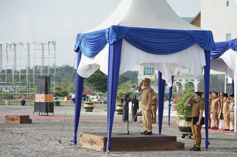 Agung Nugroho Pimpin Apel Perdana, Tegaskan Loyalitas ASN dan Komitmen untuk Rakyat