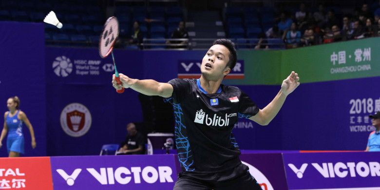 Anthony Ginting Tampil di Partai Pembuka French Open 2018 di Paris