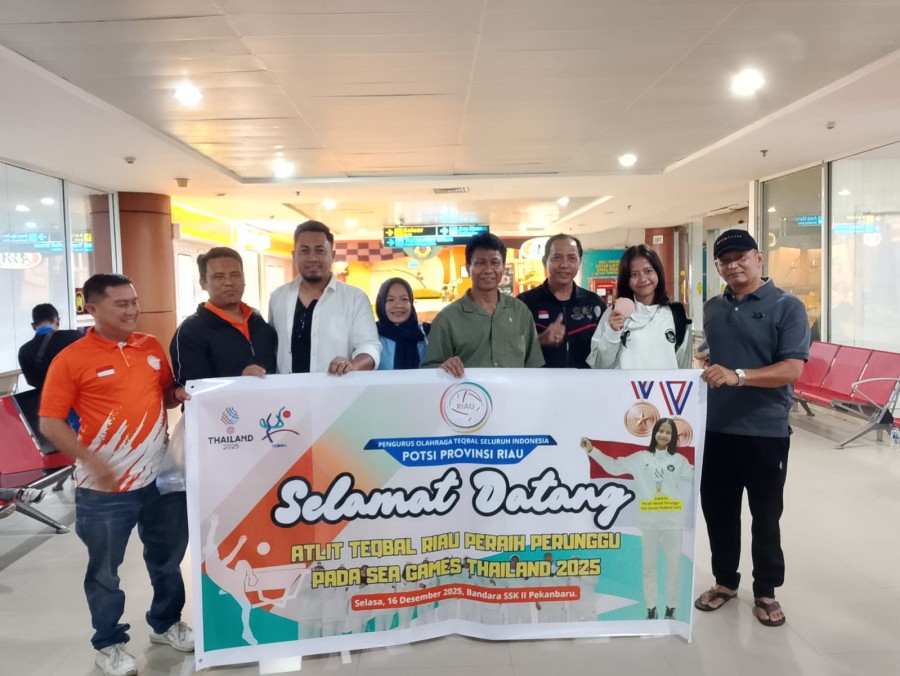 Atlet Teqball Riau Sumaya Bawa Medali Perunggu Sea Games Bangkok ke Bumi Lancang Kuning