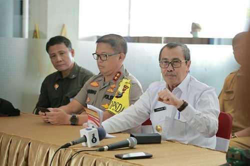 Provinsi Riau Telah Bentuk Gugus Tugas Percepatan Penanganan Covid 19 sesuai Arahan Mendagri