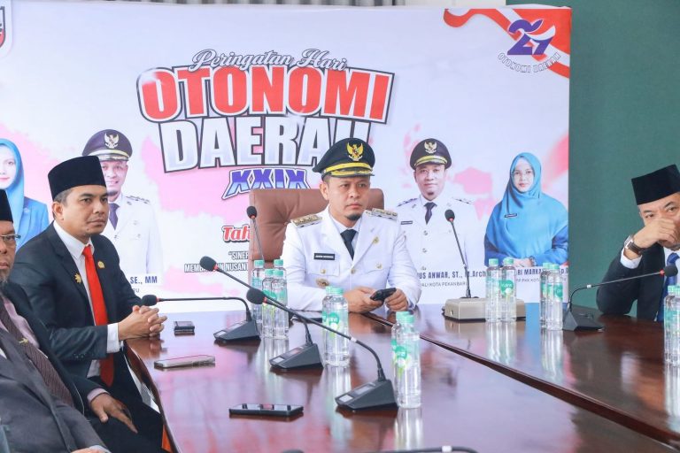 Digelar Virtual, Wako Ikut Upacara Hari Otda XXIX