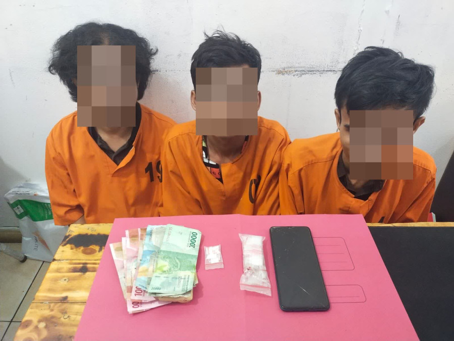 Bandar dan 6 Kurir Narkoba di Pangkalan Kuras Dibekuk Sat Narkoba Polres Pelalawan
