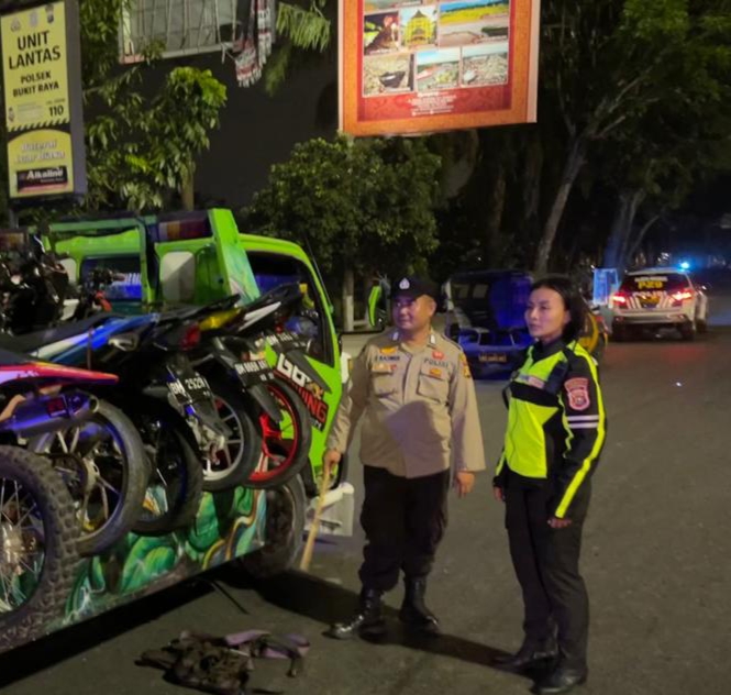 Diduga Terlibat Aksi Balap Liar, 45 Sepeda Motor Diamankan Polisi