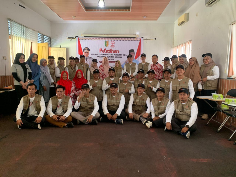 Ketua Pengprov SoIna Riau Novilia Kukuhkan Pengurus Kabupaten SOIna Kuantan Singingi