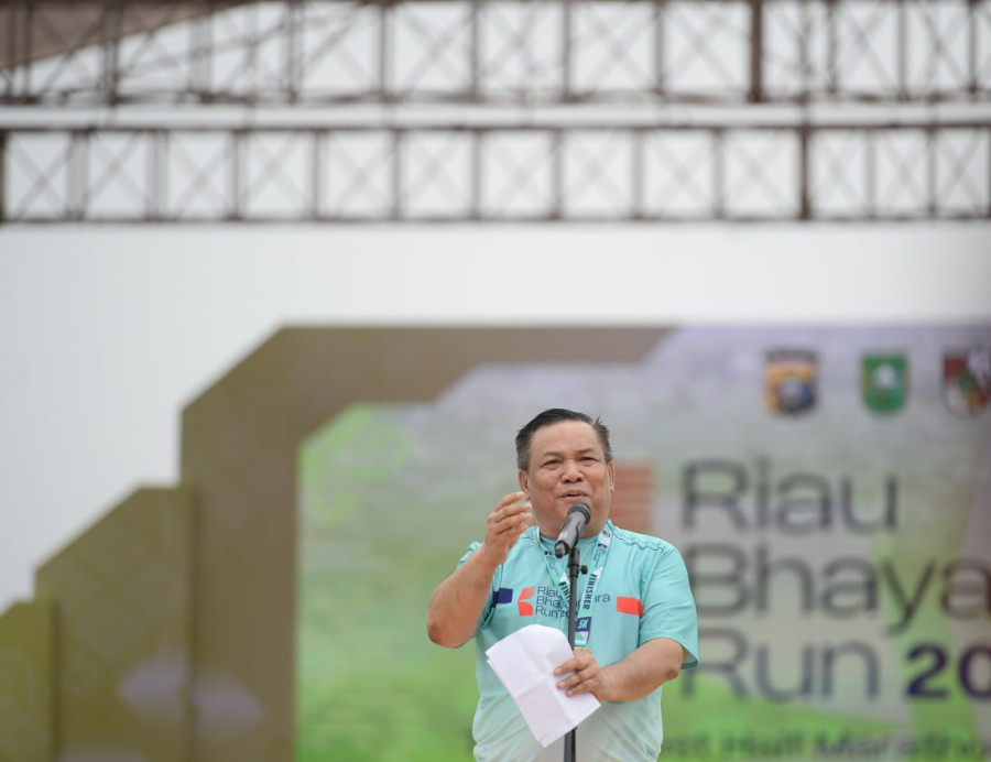 Berlangsung Sukses, Pj Gubri Apresiasi Pelaksanaan Riau Bhayangkara Run