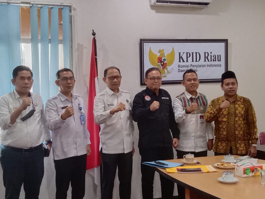 Tindak Lanjuti MoU KPI Pusat, BNN Sambangi KPID Riau