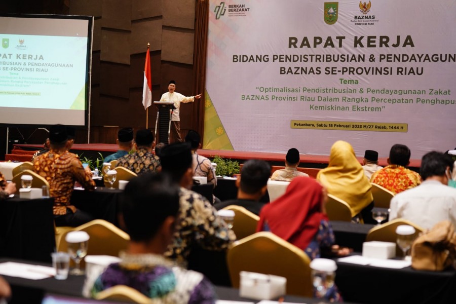 Gubernur Syamsuar Minta BAZNAS Bantu Tanggulangi Kemiskinan Ekstrem