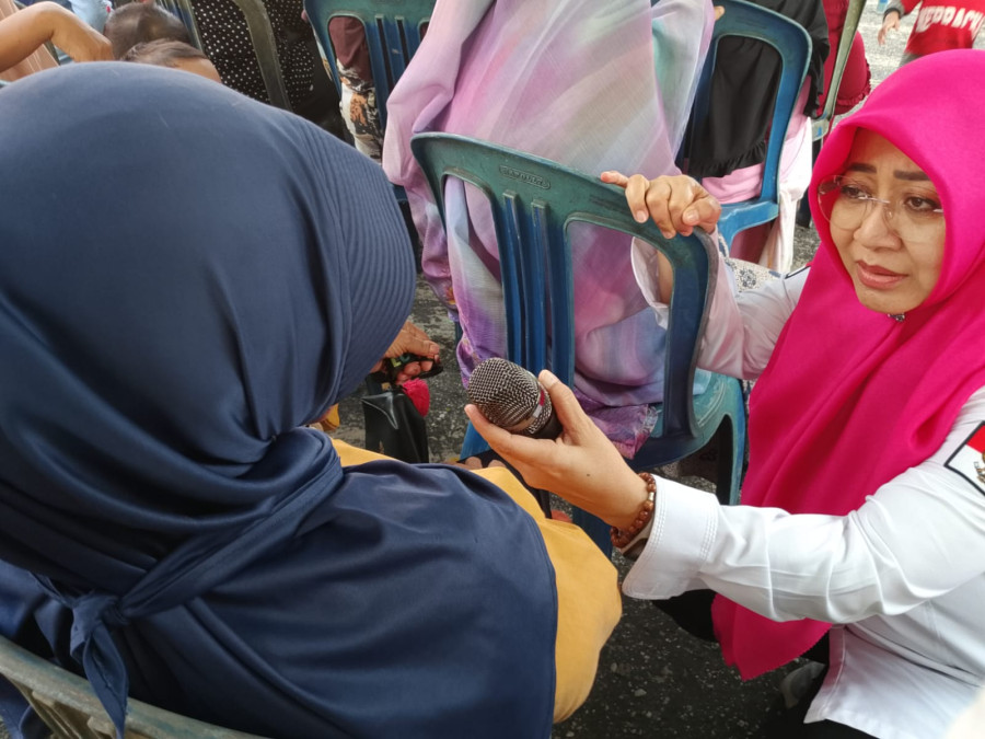 Warga Tenayan Keluhkan Air Bersih dan Zonasi Sekolah pada Paslon INTAN