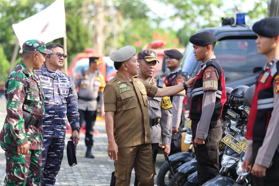 Plt Bupati Asmar Pimpin Apel Siaga Karhutla