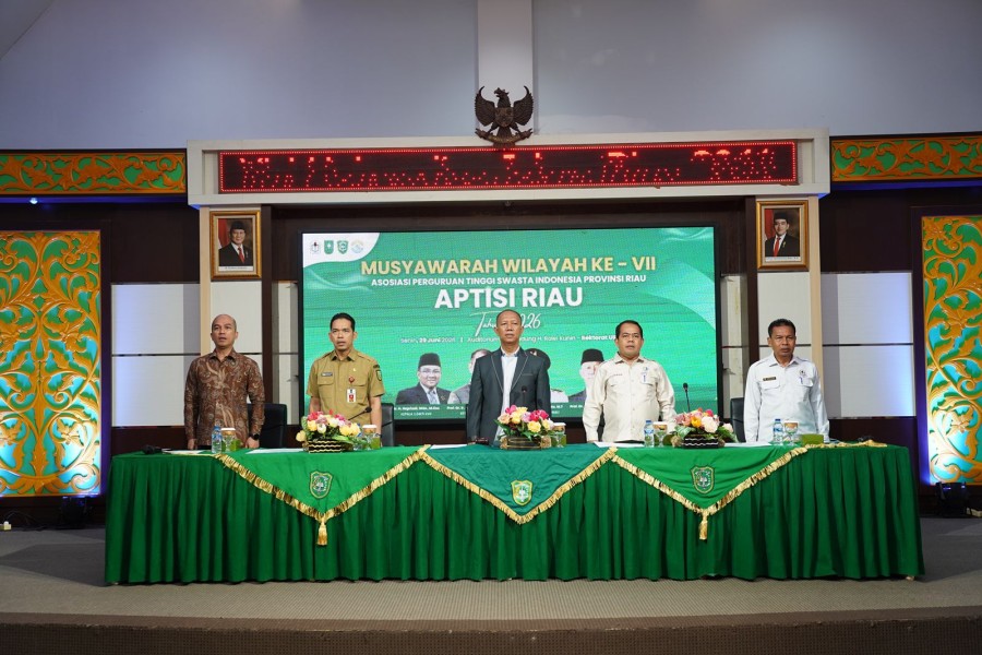 Admiral Nahkodai APTISI Riau 2026-2031, Siap Perkuat Sinergi Perguruan Tinggi Swasta