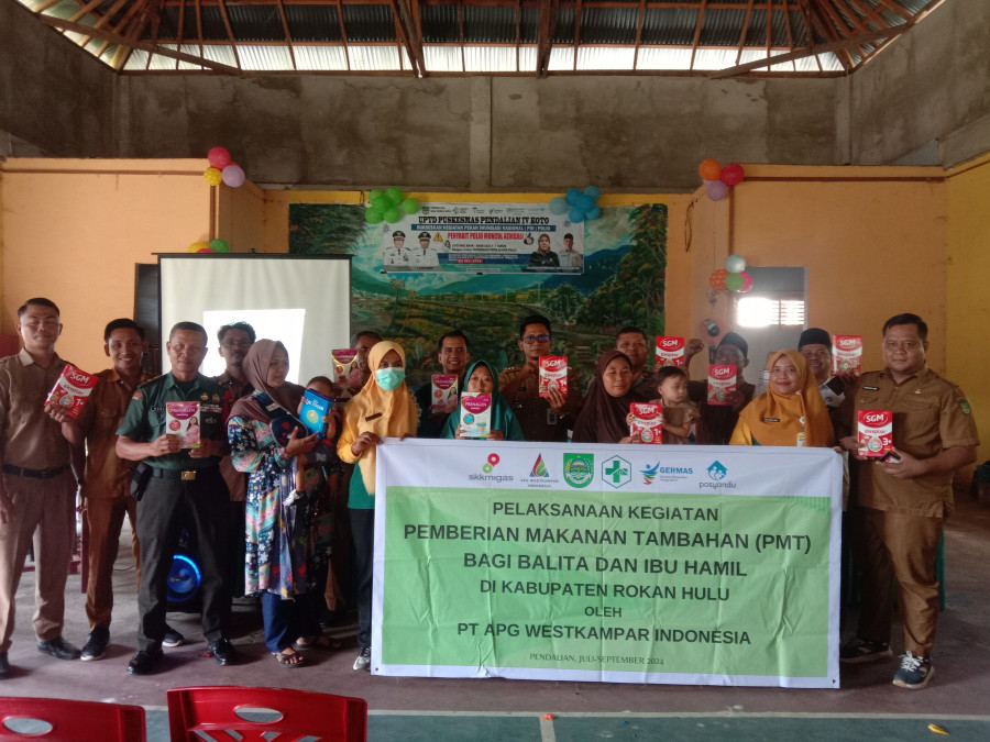 PT APGWI Ikut Sukseskan PIN Polio di Kecamatan Pendalian IV Koto