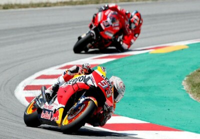 Rider Top Berjatuhan Akibat Lorenzo, Marquez Juara MotoGP Catalunya