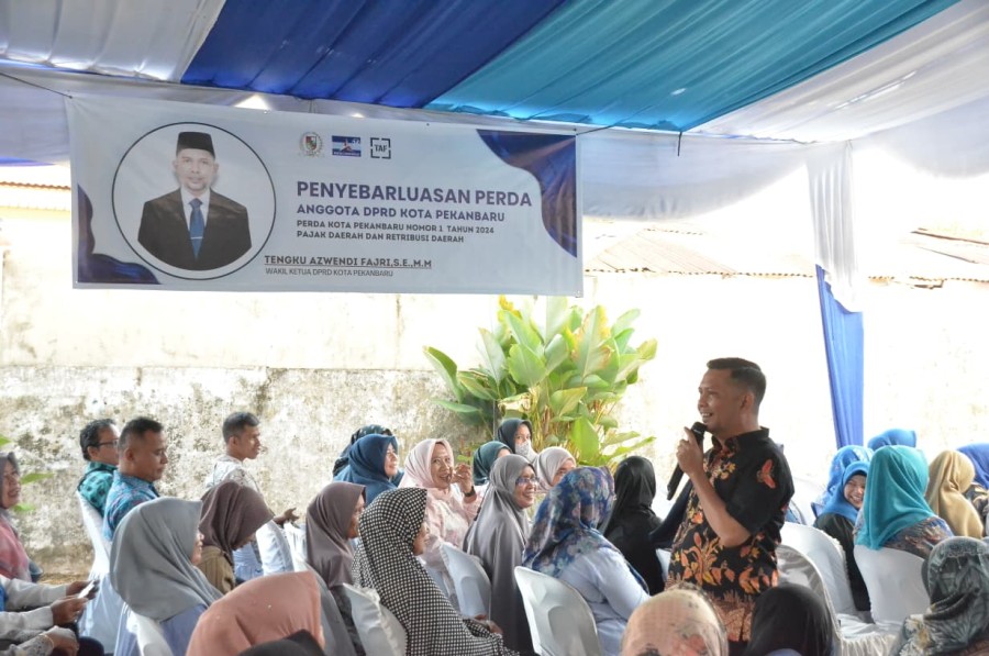 TAF Sosialisasikan Perda No 1 Tahun 2024, Warga Bukit Raya Antusias