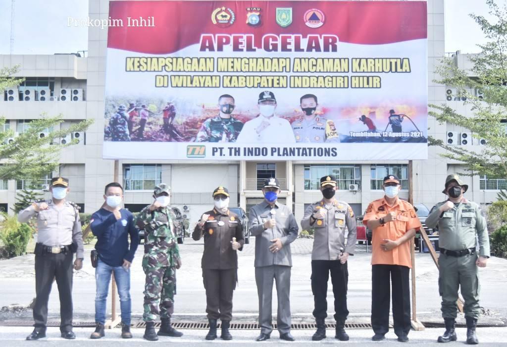 Wabup Syamsuddin Uti Pimpin Apel Karhutla, 