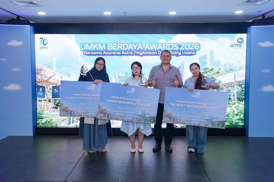 Dewijaya Care Sabet Penghargaan Utama UMKM BERDAYA Awards Asuransi Astra 2026