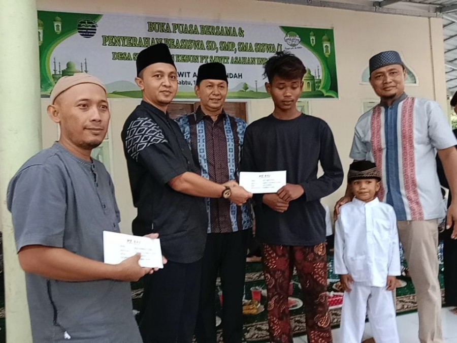 Wabup Rohul  Apresiasi Bantuan dan Beasiswa yang Disalurkan PT SAI