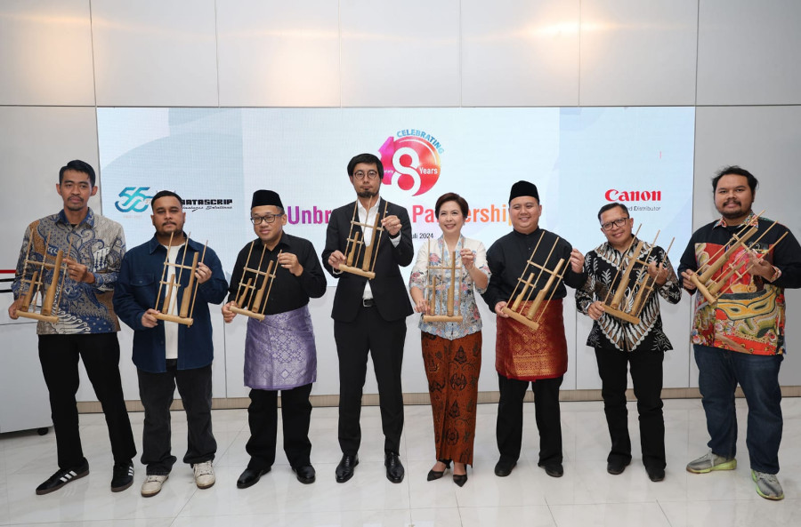 Semarak Rayakan 48 Tahun Kolaborasi Canon - Datascrip Unbreakable Partnership