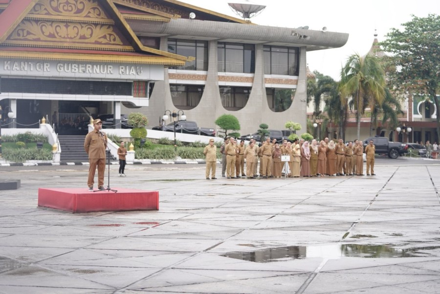 Usai Lebaran, Gubernur Riau Ingatkan ASN Jangan Santai di Jam Kerja