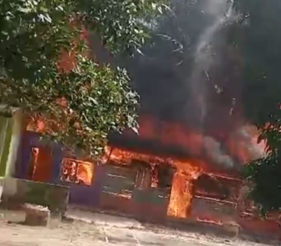 Kebakaran Ponpes Al Kahfi di Bangun Purba Akibatkan Kerugian Puluhan Juta