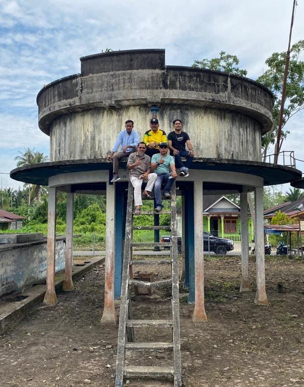 DLH Rohil akan Tata Kembali Water Leading Peninggalan Belanda