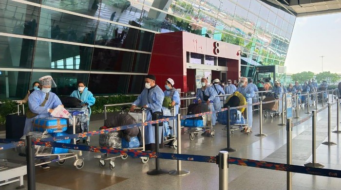 KBRI New Delhi Pulangkan 135 WNI Tertahan Lockdown di India