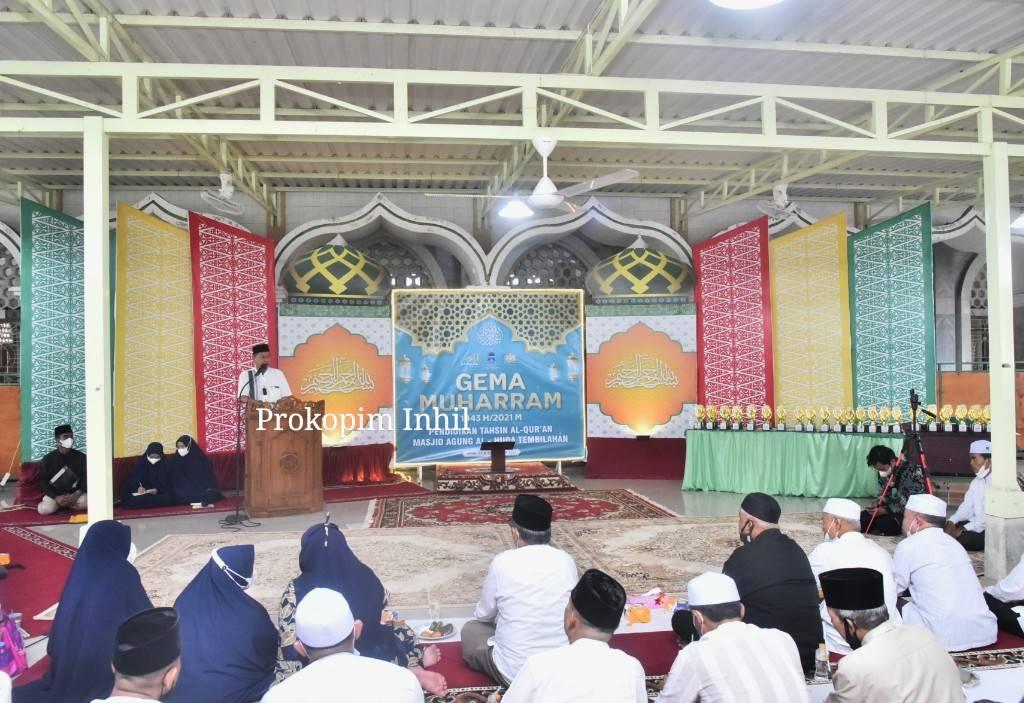 Pembagian Hadiah Lomba Gema Muharam 1443, Wabup Syamsuddin Uti Wakaf Rp 2 Juta