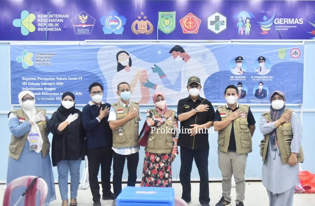 Wabup H.Syamsuddin Uti Dorong Vaksinasi Untuk Pelajar dan Masyarakat Umum  