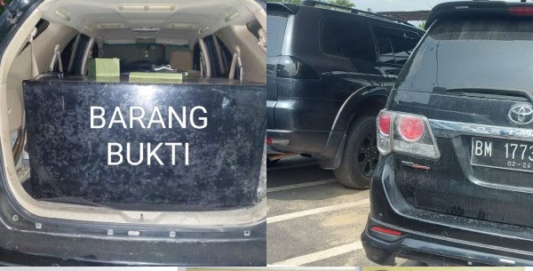 Modifikasi Mobil Mewah, 3 Pria Selundupkan BBM Subsidi di Pelalawan