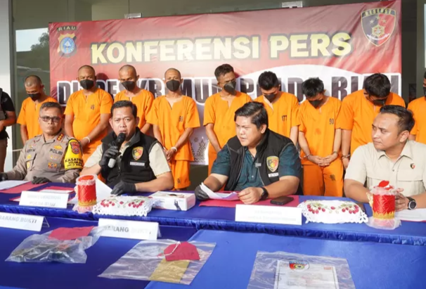 Polda Riau Ungkap Motif Pembunuhan  Tahanan Polsek Bukit Raya