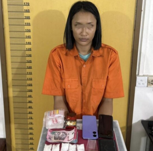 Polres Inhu Ringkus Ratu Sabu dan 26 Gram Narkoba